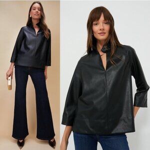 Tuckernuck Margot Black Faux-Leather